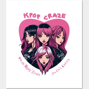 K-pop craze Posters and Art